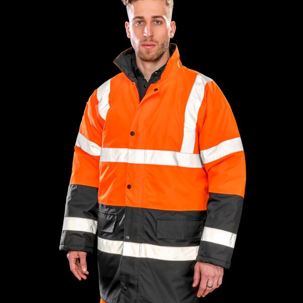 Result Core Motorway Two Tone Safety Jacket Thumbnail