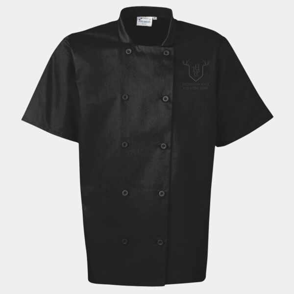 PR656 Short sleeve chef’s jacket Thumbnail
