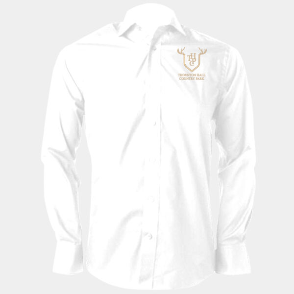 KK131 Tailored business shirt long-sleeved (tailored fit) Thumbnail